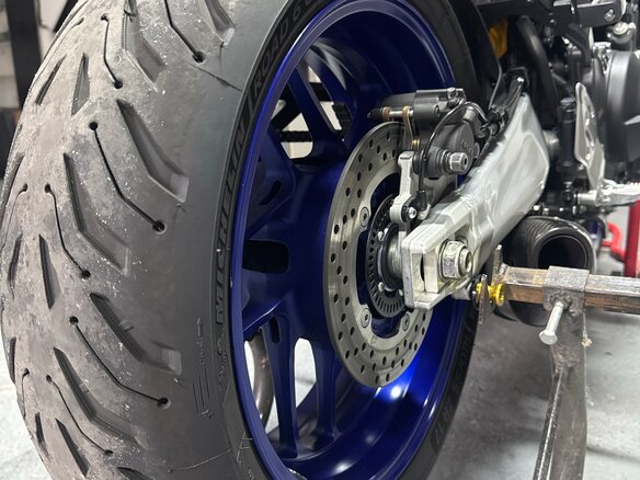 2021 Yamaha MT-09 (FZ-09), синий, 1190000 рублей - вид 7