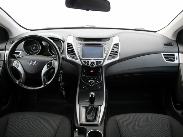 2014 Hyundai Elantra V (MD) Рестайлинг, белый - вид 8