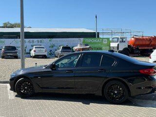2017 BMW 5 серии 520d VII (G30/G31/G38), чёрный, 2700000 рублей, вид 2