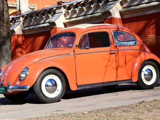 1955 Volkswagen Type 1, оранжевый, 3850000 рублей, вид 3