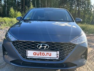 2022 Hyundai Solaris II Рестайлинг, серый, 2150000 рублей, вид 2