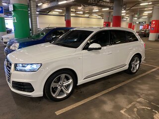 2019 Audi Q7 II (4M), белый, 9000000 рублей, вид 3
