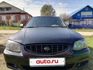 2009 Hyundai Accent ТагАЗ II, чёрный, 260000 рублей, вид 1