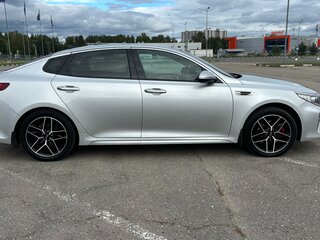 2016 Kia Optima IV, серебристый, 1780000 рублей, вид 4