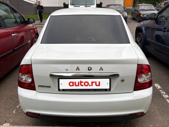 2018 Lada (ВАЗ) Priora I Рестайлинг, белый - вид 9
