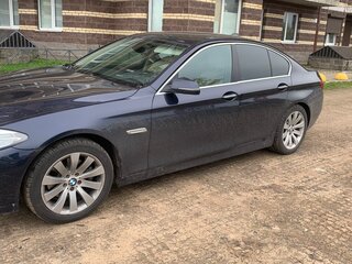 2013 BMW 5 серии 520d VI (F10/F11/F07) Рестайлинг, синий, 1680000 рублей, вид 1