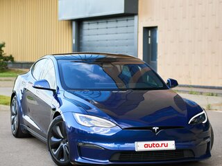 2022 Tesla Model S Long Range I Рестайлинг 2, синий, 4900000 рублей, вид 3