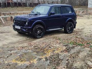 2015 Lada (ВАЗ) 2121 (4x4) I Рестайлинг, синий, 520000 рублей, вид 3