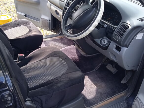 1998 Mazda MPV I (LV), синий, 490000 рублей - вид 12