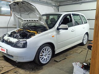 2010 Lada (ВАЗ) Kalina I, белый, 342000 рублей, вид 2