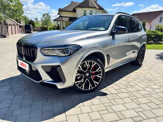 2022 BMW X5 M Competition III (F95), серебристый, 6990000 рублей, вид 5