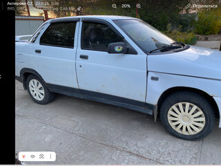 1998 Lada (ВАЗ) 2110, белый, 65000 рублей, вид 4