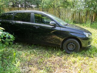 2021 Lada (ВАЗ) Vesta SW I, чёрный, 1150000 рублей, вид 4