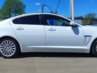 2015 Jaguar XF I Рестайлинг, белый, 1250000 рублей, вид 5