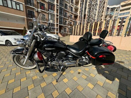 2007 Yamaha XVS1100, чёрный, 600000 рублей, вид 1