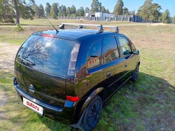 2008 Opel Meriva A Рестайлинг, чёрный, 480000 рублей - вид 8