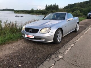 2000 Mercedes-Benz SLK-Класс 320 I (R170) Рестайлинг, серебристый, 1200000 рублей, вид 1