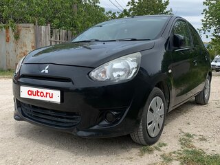2013 Mitsubishi Mirage VI, чёрный, 595000 рублей, вид 1