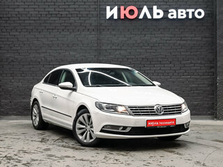 2013 Volkswagen Passat CC I Рестайлинг, белый, 1395000 рублей, вид 3