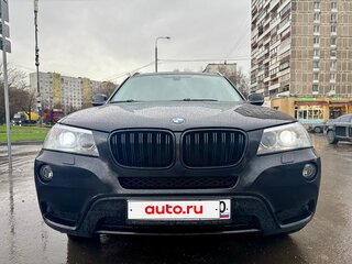 2014 BMW X3 20d xDrive II (F25), чёрный, 2050000 рублей, вид 3