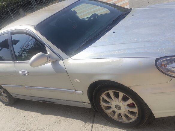 2006 Hyundai Sonata ТагАЗ IV (EF) Рестайлинг, серебристый, 200000 рублей - вид 6