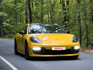2022 Porsche Panamera Turbo S E-Hybrid Sport Turismo II Рестайлинг, жёлтый, 15000000 рублей, вид 3