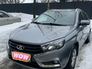 2019 Lada (ВАЗ) Vesta SW I, серый, 1100000 рублей, вид 2