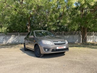 2015 Lada (ВАЗ) Granta I, коричневый, 680000 рублей, вид 3