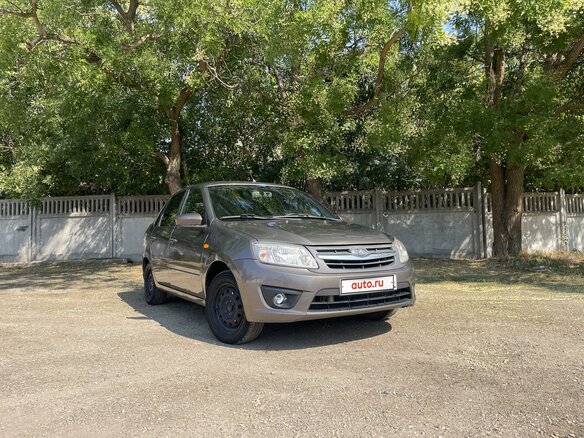 2015 Lada (ВАЗ) Granta I, коричневый, 680000 рублей - вид 2