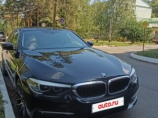 2017 BMW 5 серии 520d VII (G30/G31/G38), чёрный, 2350000 рублей, вид 5