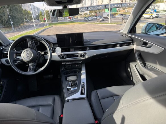 2020 Audi A4 40 TFSI V (B9) Рестайлинг, белый - вид 18