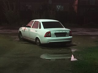 2012 Lada (ВАЗ) Priora I, белый, 420000 рублей, вид 1