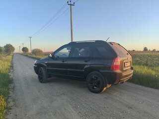 2007 Kia Sportage II, чёрный, 750000 рублей, вид 5