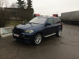 2012 BMW X5 30d II (E70) Рестайлинг, синий, 1950000 рублей, вид 2