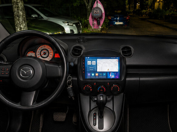 2008 Mazda 2 II (DE), серый, 550000 рублей - вид 9