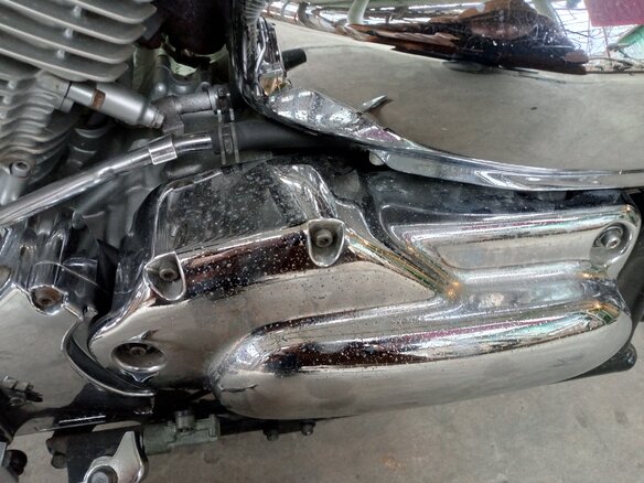 2003 Yamaha XVS1100, чёрный, 500000 рублей - вид 8
