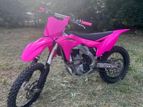 2019 Kawasaki KX 250, розовый, 430000 рублей, вид 2