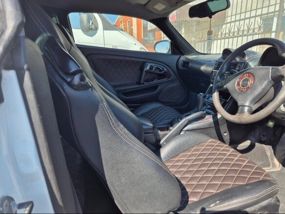 1997 Mitsubishi FTO I Рестайлинг, белый, 450000 рублей - вид 4