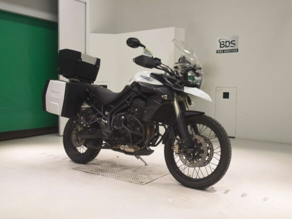 2012 Triumph Tiger 800, белый, 415000 рублей - вид 1
