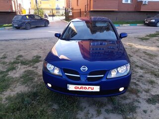 2003 Nissan Almera II (N16) Рестайлинг, синий, 330000 рублей, вид 2