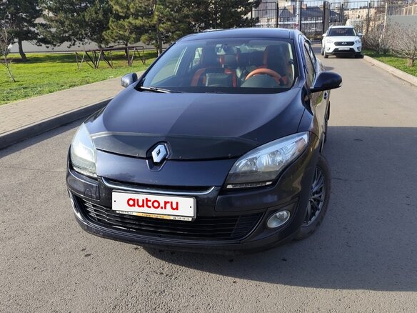 2013 Renault Megane III Рестайлинг, синий, 1100000 рублей