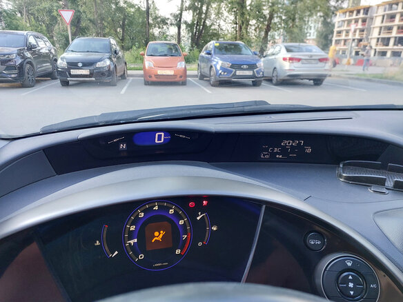 2008 Honda Civic VIII, серый, 650000 рублей - вид 11