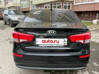 2017 Kia Rio III Рестайлинг, чёрный, 1140000 рублей, вид 5