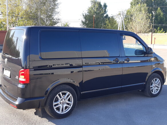 2014 Volkswagen Multivan T5 Рестайлинг, чёрный, 3000000 рублей - вид 7
