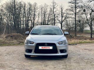 2011 Mitsubishi Lancer X Рестайлинг, серебристый, 805000 рублей, вид 2