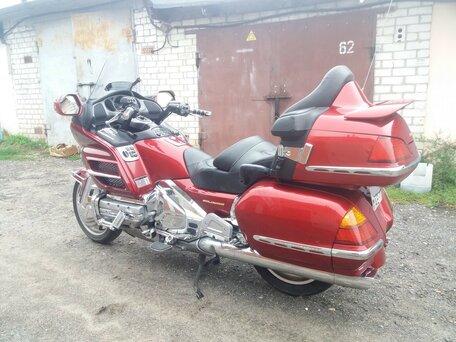 2002 Honda GL 1800 Gold Wing, пурпурный, 750000 рублей, вид 1