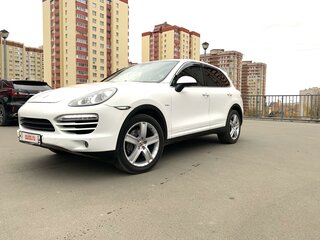 2013 Porsche Cayenne Diesel II (958), белый, 2650000 рублей, вид 1