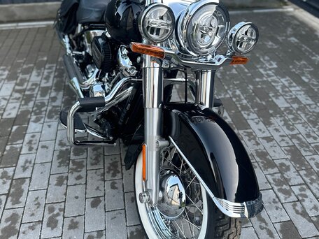 2018 Harley-Davidson Heritage, чёрный, 1250000 рублей, вид 3