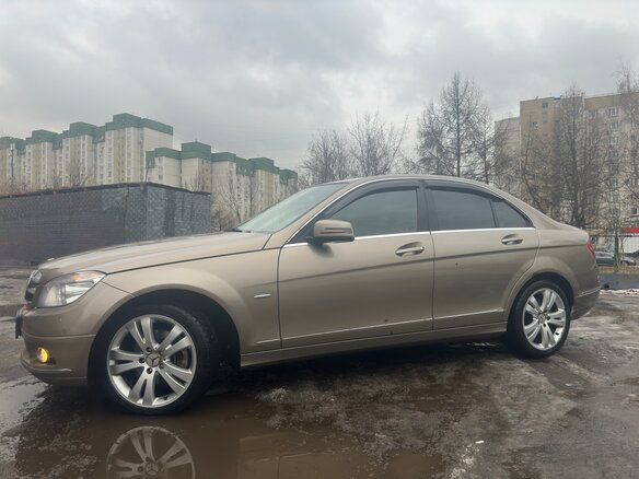 2008 Mercedes-Benz C-Класс 230 III (W204), бежевый, 1000000 рублей - вид 6