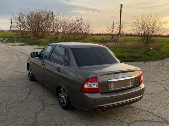 2017 Lada (ВАЗ) Priora I Рестайлинг, коричневый, 505000 рублей - вид 5